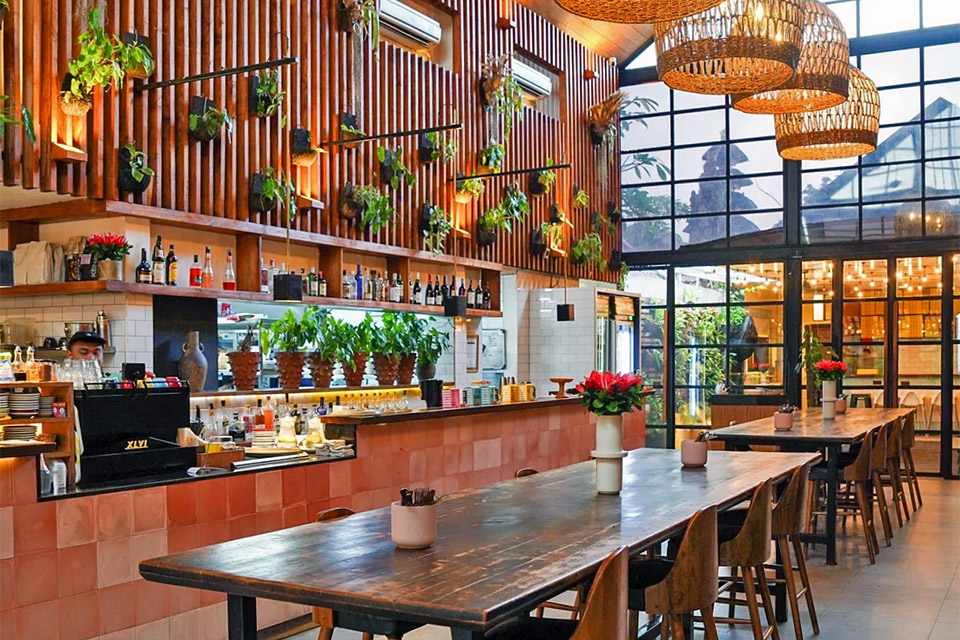 Milk & Madu Restaurants Near Villa Manggala in Berawa Bali