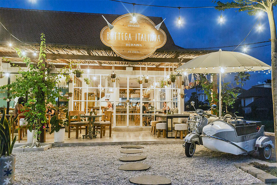 Bottega Italiana Restaurant in Berawa
